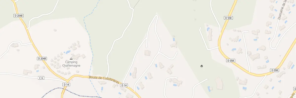 Plan du 1316 Rte de Collobrières à Grimaud