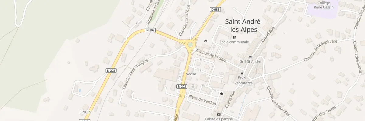 Plan du 7126 Les Souquets à Saint-André-les-Alpes