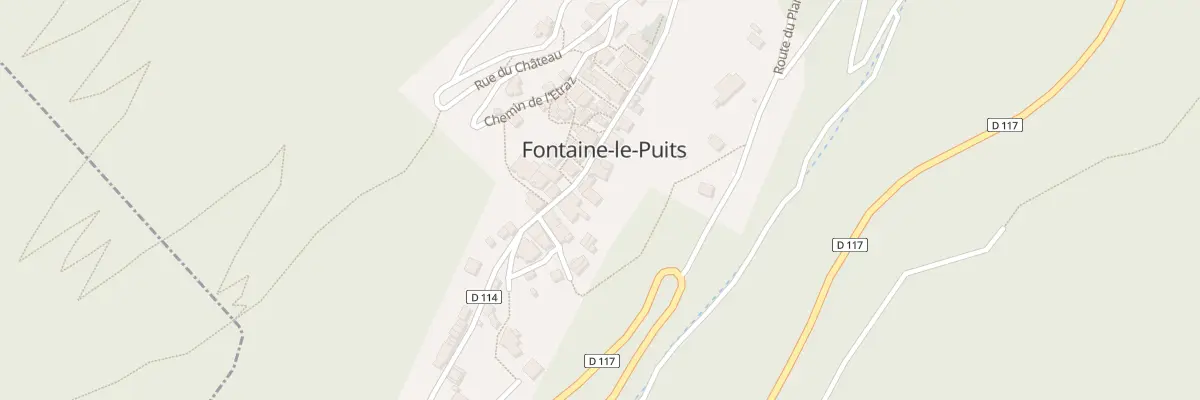 Plan du 5131 Le Chef Lieu à Salins-Fontaine