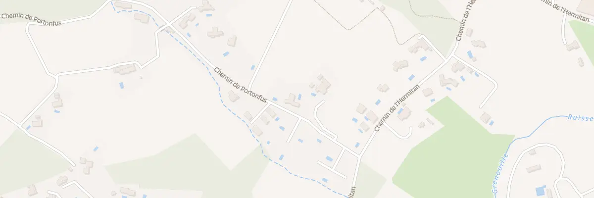 Plan du 174 Che de Portonfus à Cogolin