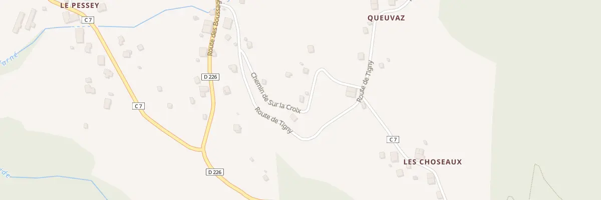 Plan du 138 Che de Sur la Croix à Onnion