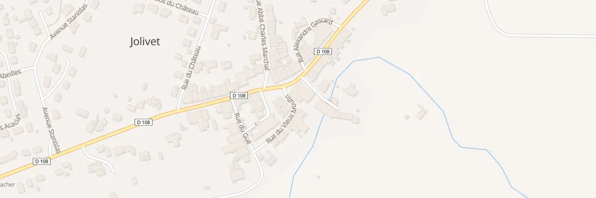 Plan du 46 Rue du Vieux Moulin à Jolivet