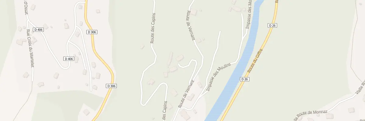 Plan du 162 Imp du Meunier à Marignier