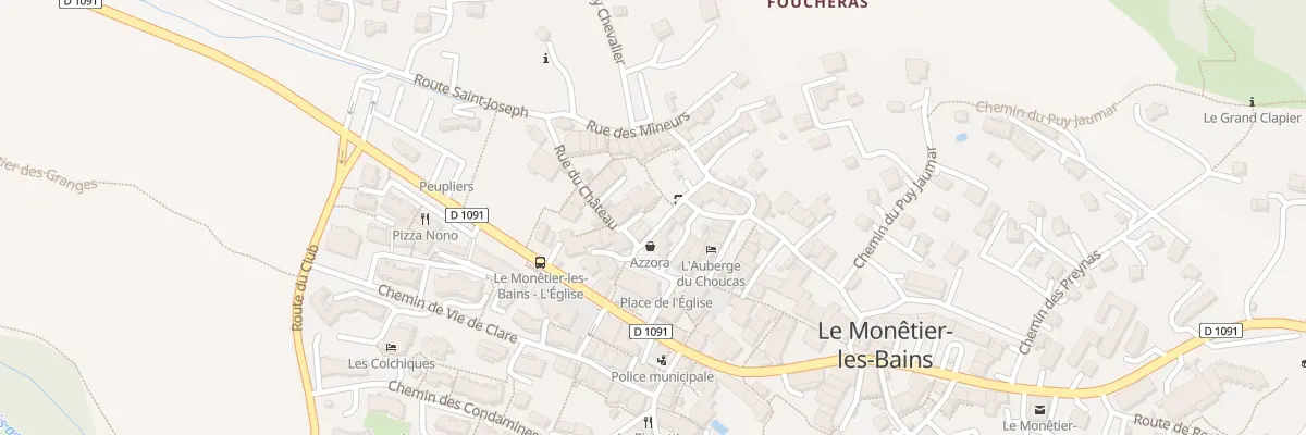 Plan du 9 Rue des Gentianes au Monêtier-les-Bains