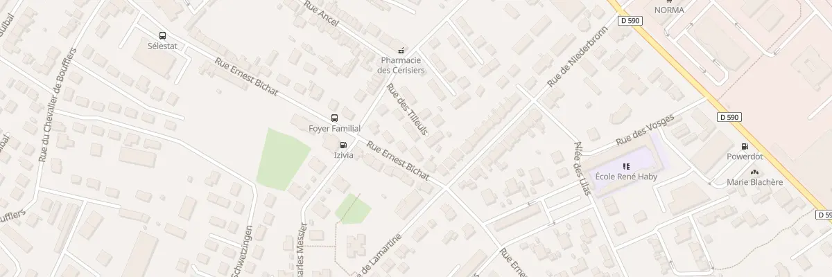 Plan du 6 Rue des Tilleuls à Lunéville
