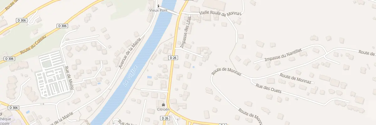 Plan du 32 Imp du Pralet à Marignier