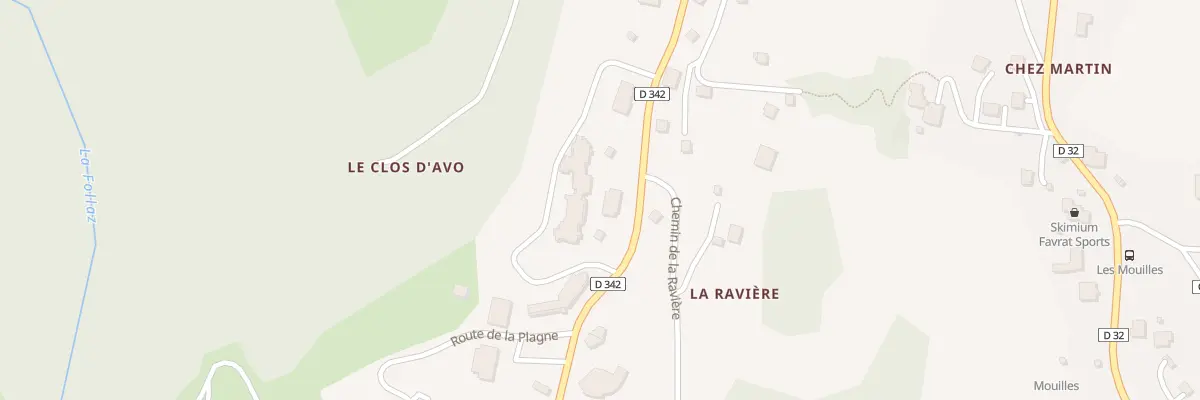 Plan du 1018 Rte d’Hirmentaz à Bellevaux