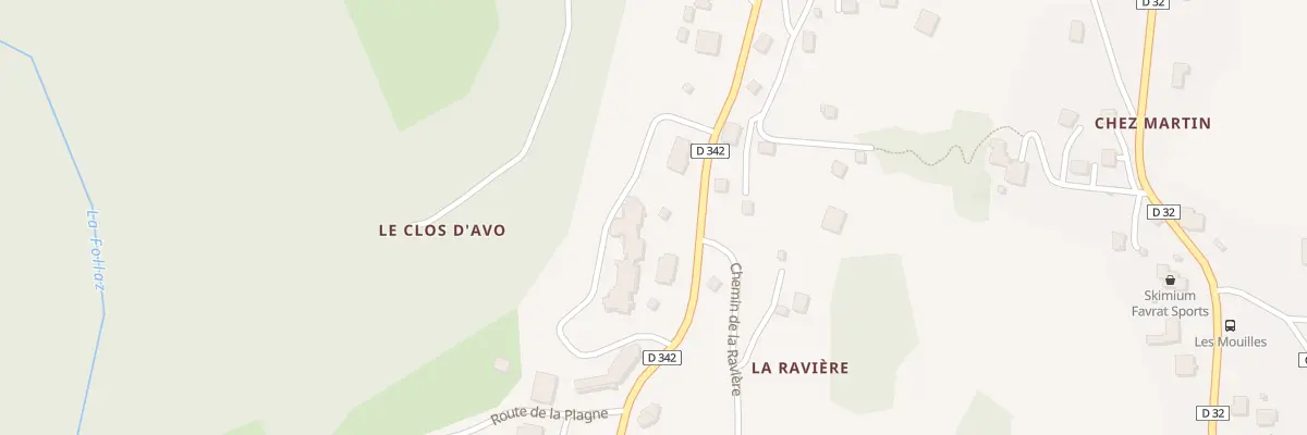 Plan du 1016 Rte d’Hirmentaz à Bellevaux