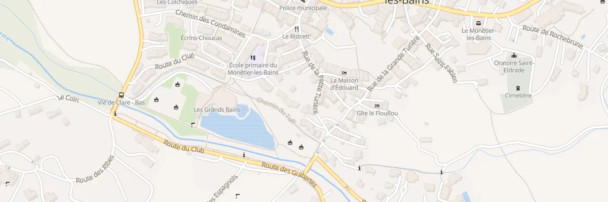 Plan du 35 Rue Saint-andré au Monêtier-les-Bains