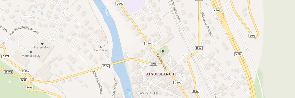 Plan du 465 Gr Grande Rue à Grand-Aigueblanche