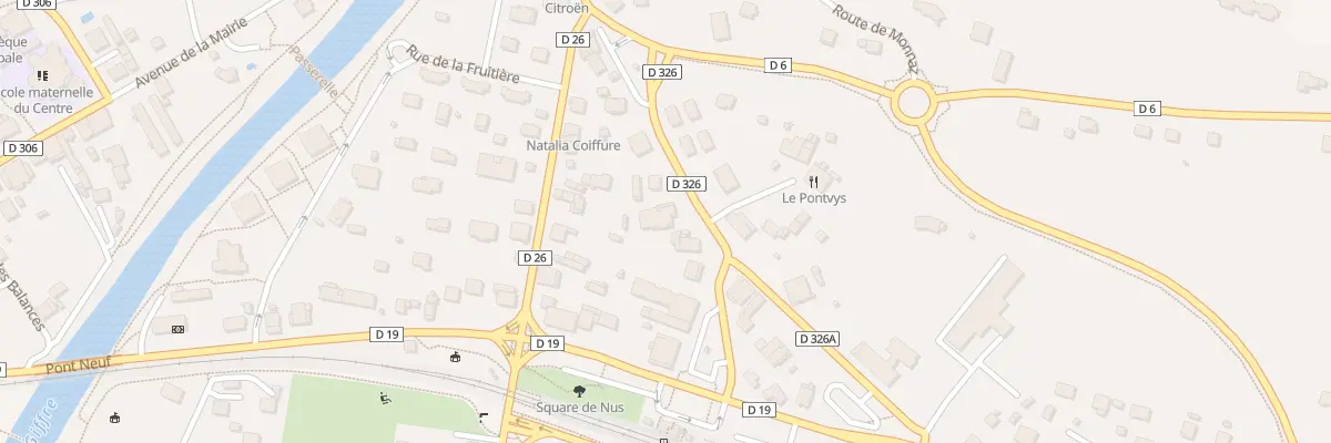 Plan du 145 Av des Deux Gares à Marignier