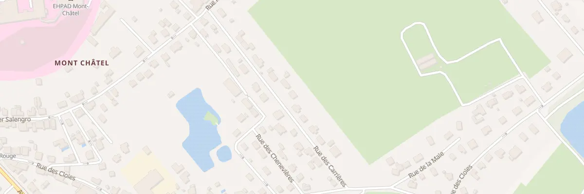 Plan du 10 Rue des Carrières à Lure