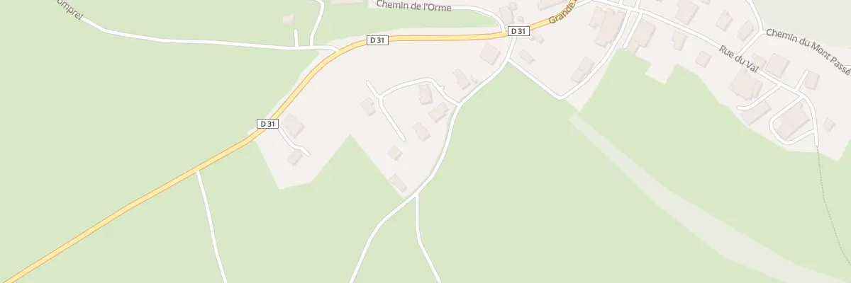 Plan du 7 Rue des Sapins à La Sommette