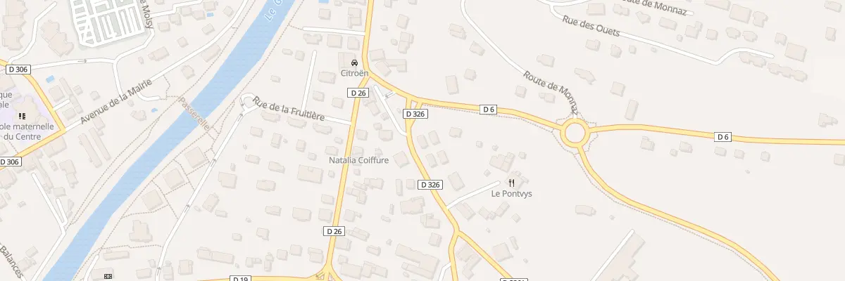 Plan du 174B Av des Deux Gares à Marignier
