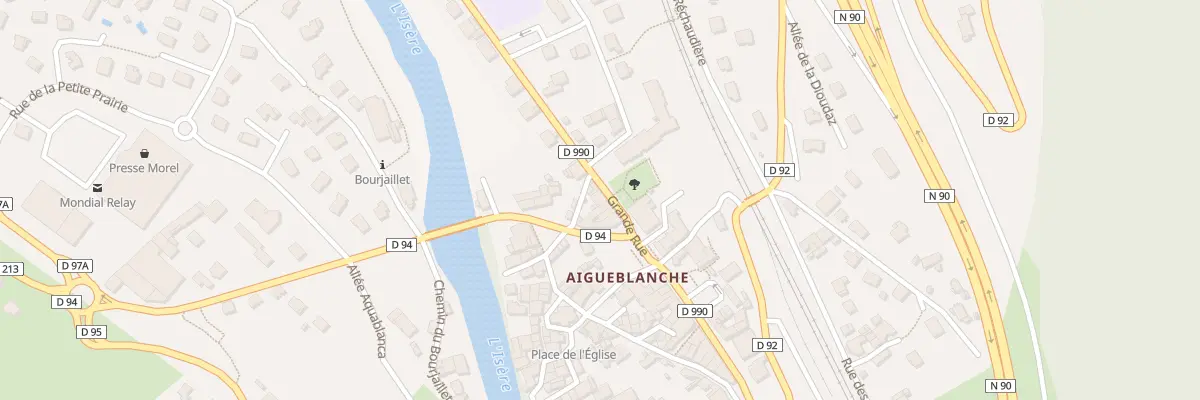 Plan du 445 Gr Grande Rue à Grand-Aigueblanche