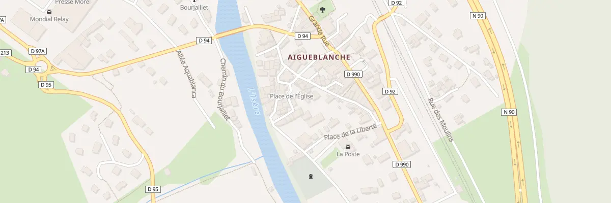 Plan du 5208 Rue Richard Curt à Grand-Aigueblanche