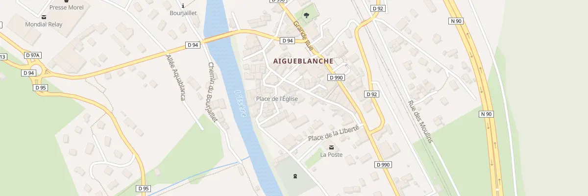 Plan du 105 Rue Richard Curt à Grand-Aigueblanche