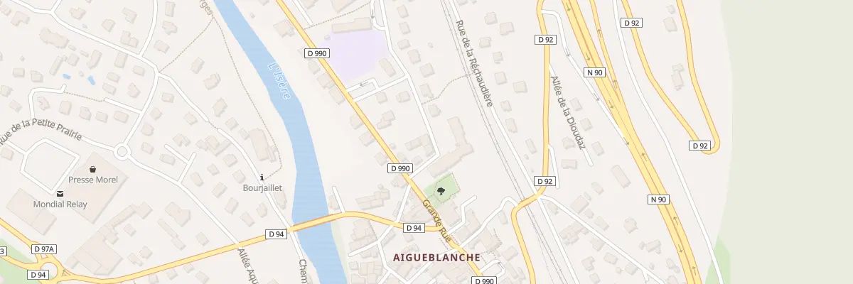 Plan du 488 Gr Grande Rue à Grand-Aigueblanche