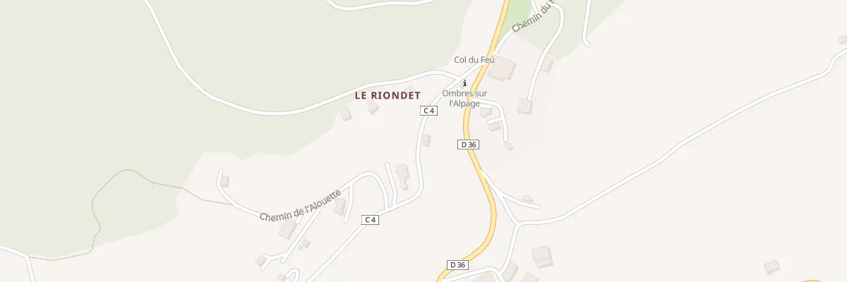 Plan du 117 Rte de Tres Le Mont à Lullin