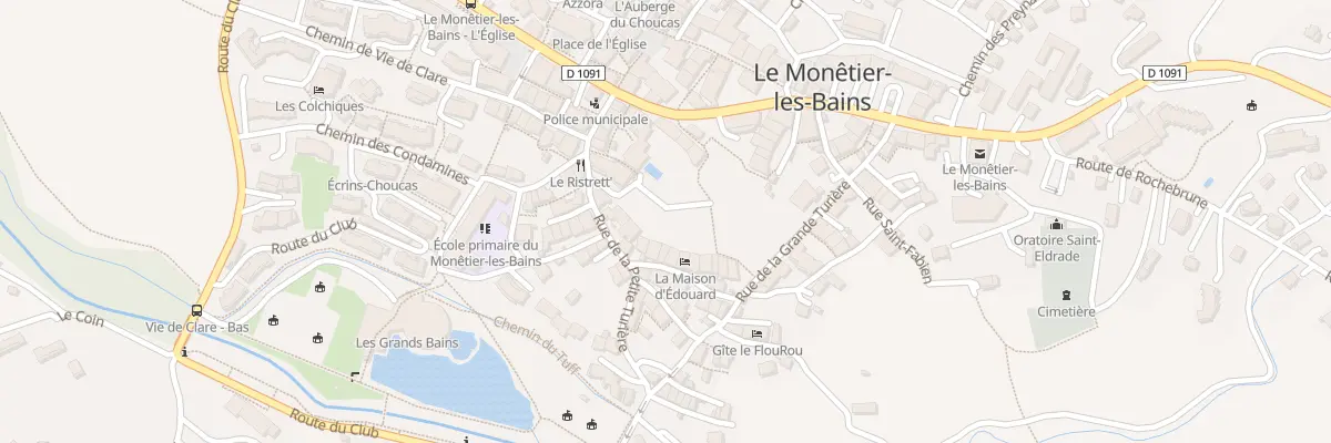 Plan du 17 Rue Saint-andré au Monêtier-les-Bains