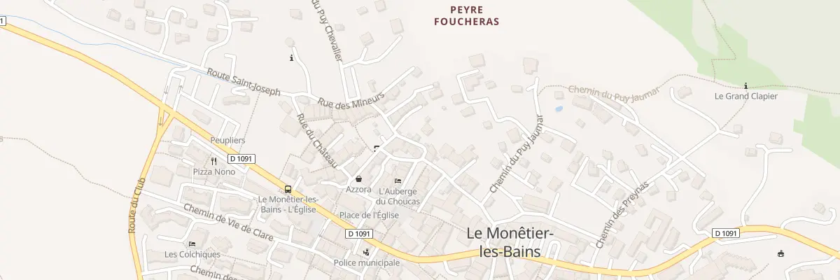 Plan du 158 Rue de Bretagne au Monêtier-les-Bains