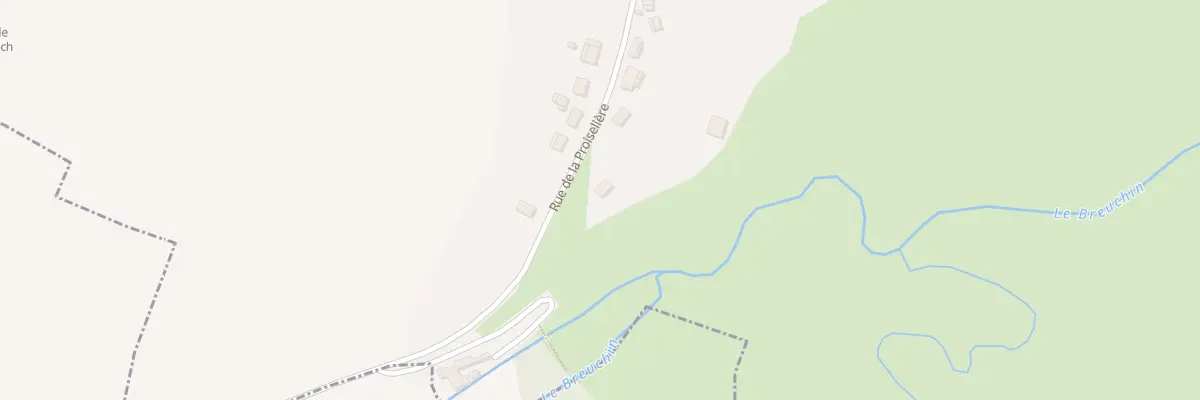 Plan du 12 Rue de la Proiselière à Sainte-Marie-en-Chanois