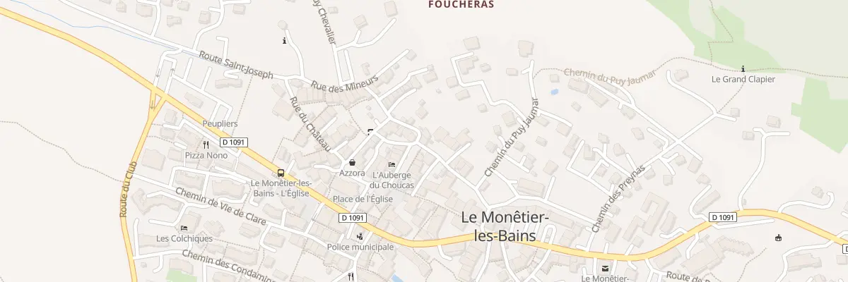 Plan du 134 Rue de Bretagne au Monêtier-les-Bains
