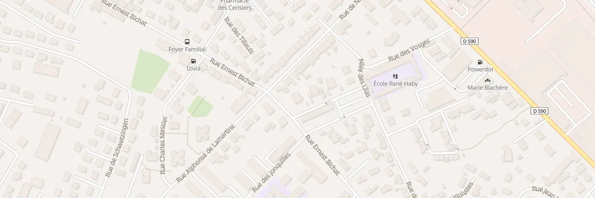 Plan du 7 Rue des Frères Heckler à Lunéville