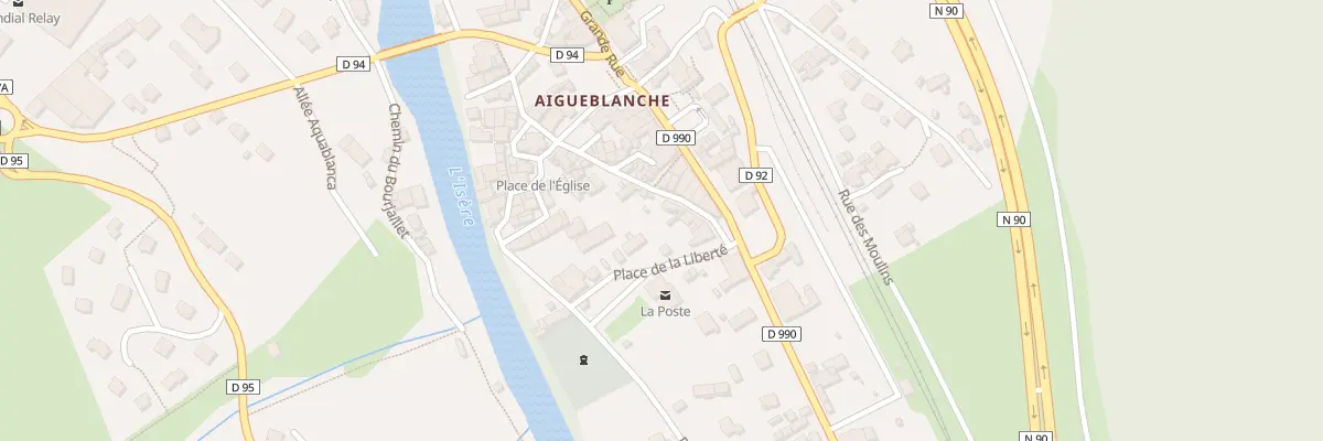 Plan du 33 Rue Richard Curt à Grand-Aigueblanche
