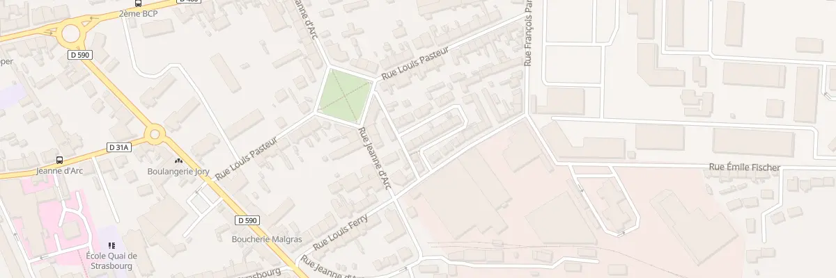 Plan du 29C Rue Louis Ferry à Lunéville