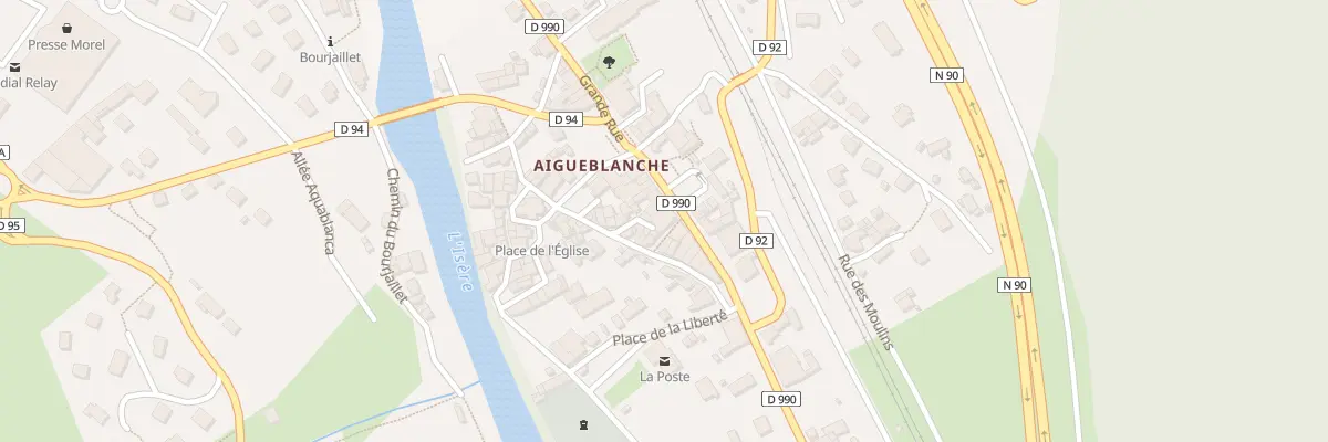 Plan du 16 Pas de la Coche à Grand-Aigueblanche