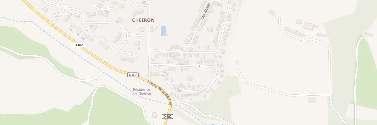 Plan du 7155 Cheiron à Castellane