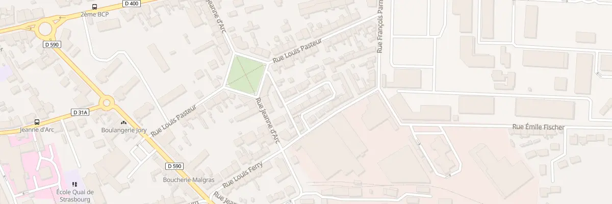 Plan du 29D Rue Louis Ferry à Lunéville