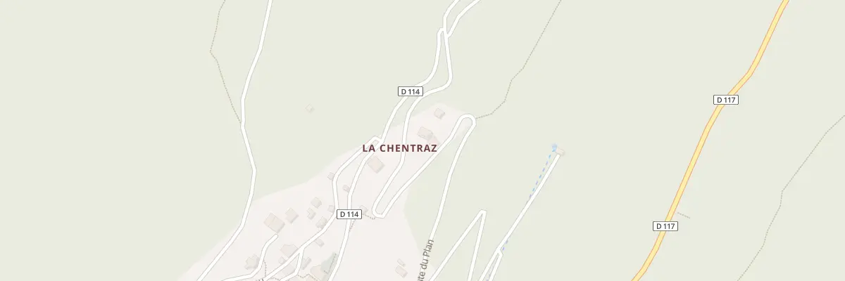 Plan du 5034A La Chentraz à Bourg-Saint-Maurice