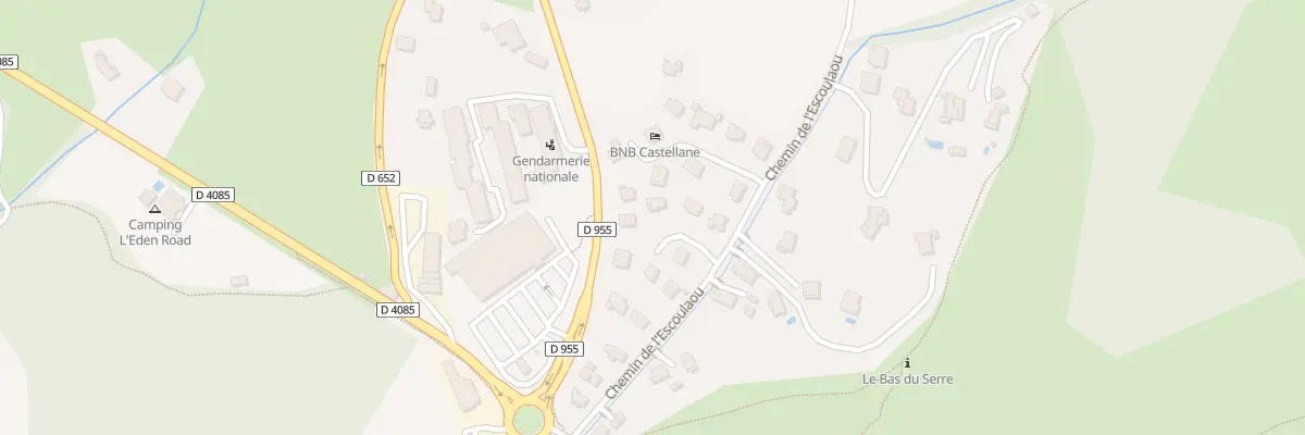 Plan du 5232 La Cebiere à Castellane