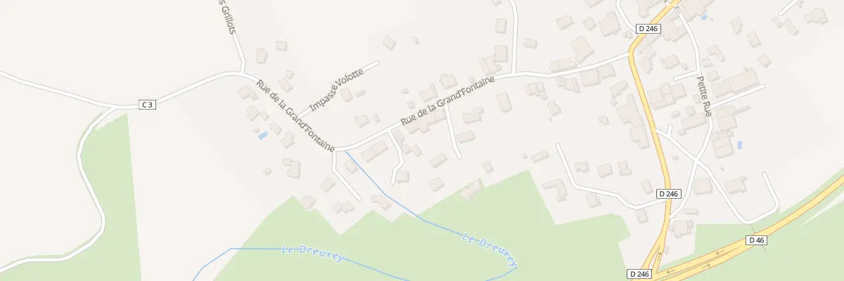 Plan du 263 Rue de la Grand Fontaine à Longchamp