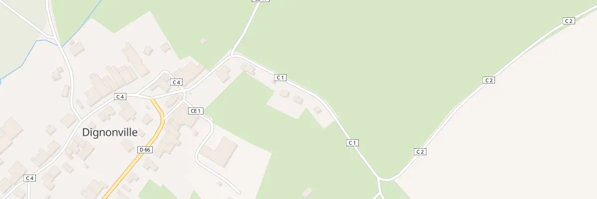 Plan du 120 Rue de la Côte à Dignonville