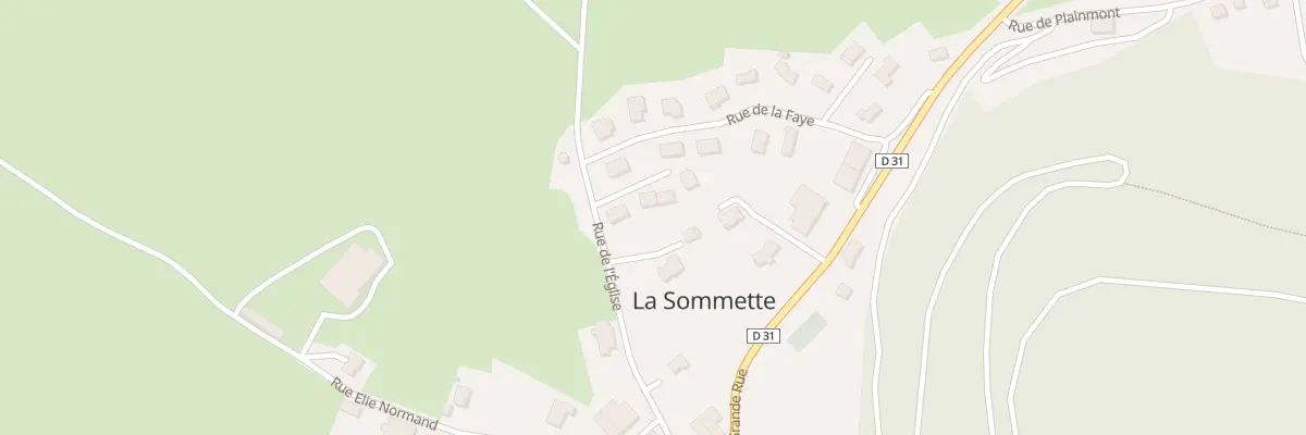 Plan du 10 Rue de l’Eglise à La Sommette