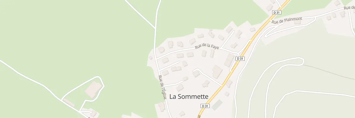 Plan du 11 Rue de la Faye à La Sommette