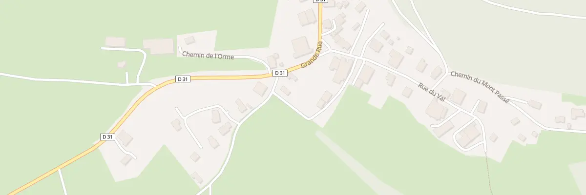 Plan du 8 Rue Grande Rue à La Sommette