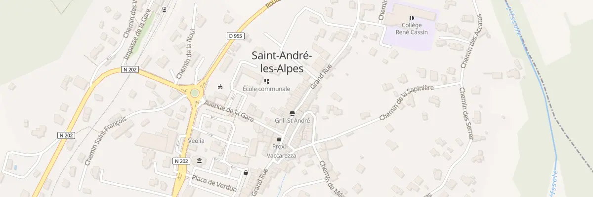 Plan du 5203 Haut Village à Saint-André-les-Alpes