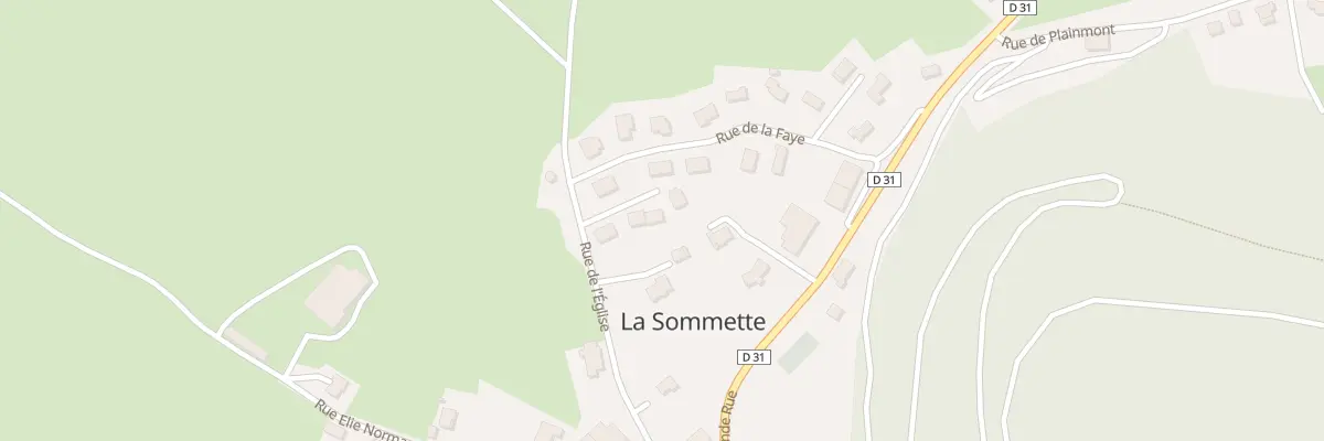 Plan du 12 Rue de l’Eglise à La Sommette
