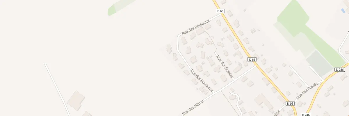Plan du 190 Rue des Bouleaux à Longchamp