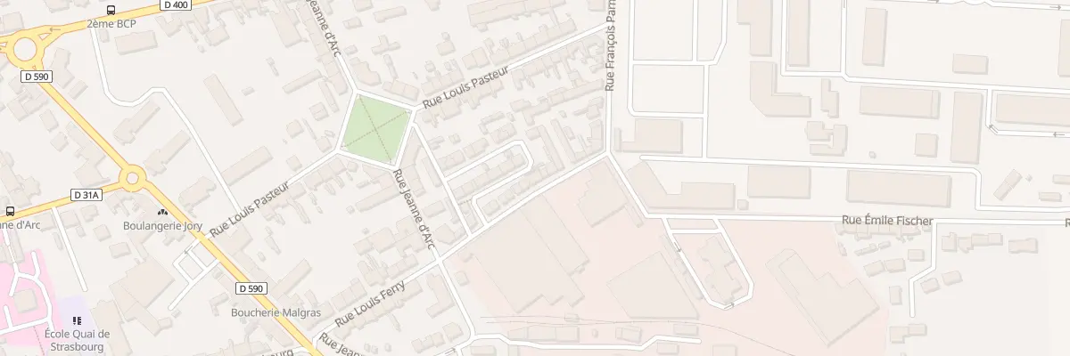 Plan du 35 Rue Louis Ferry à Lunéville