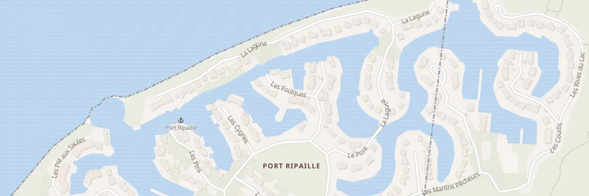 Plan du 23 Les Foulques à Thonon-les-Bains