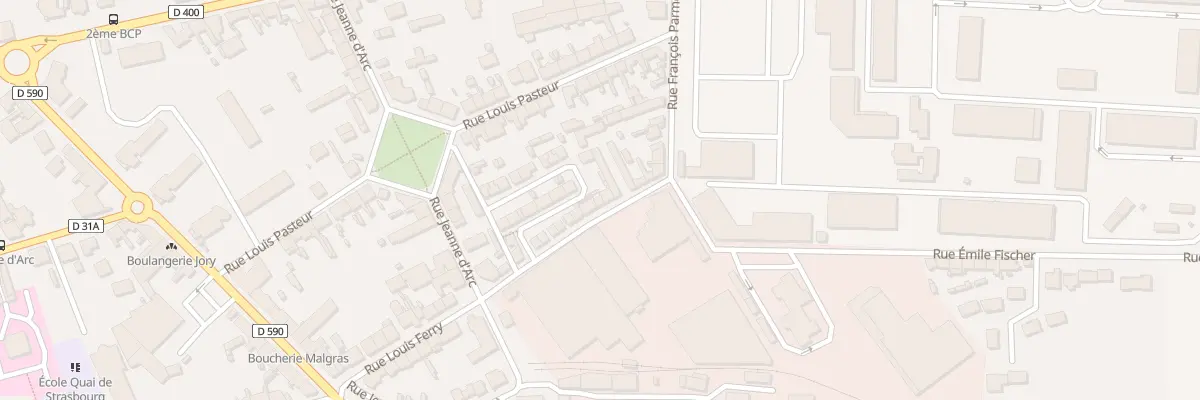 Plan du 37 Rue Louis Ferry à Lunéville