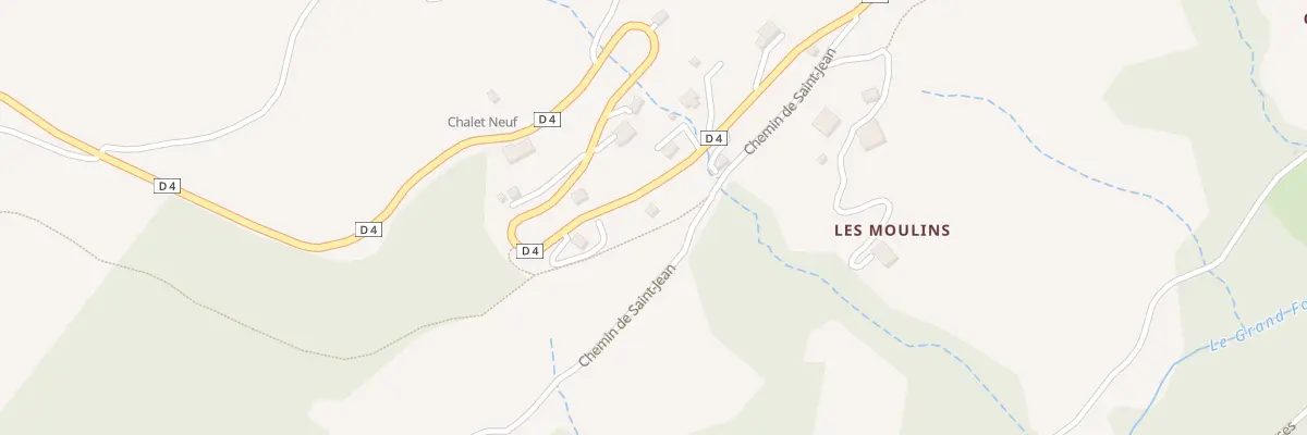 Plan du 3559 Rte de la Colombière au Reposoir