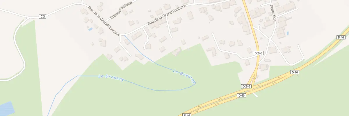 Plan du 70 Rue de la Prairie à Longchamp