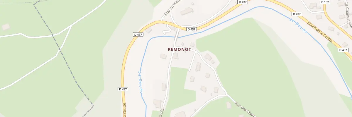Plan du 1 Rue du Moulin aux Combes