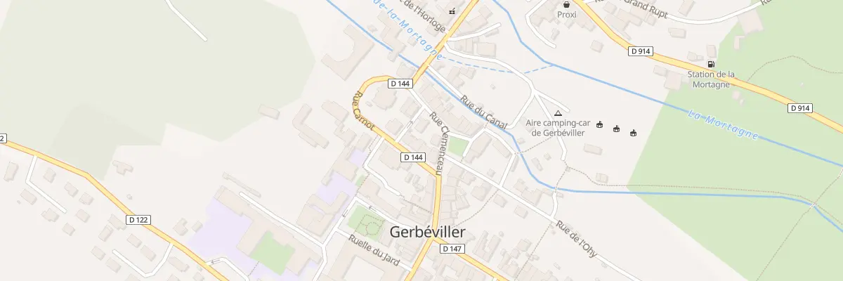 Plan du 4 Rue Carnot à Gerbéviller